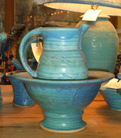 Michael Kennedy Pottery Jug and Bowl from the Burren Range