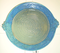 Michael kennedy Pottery ( ceramic ) Platter 