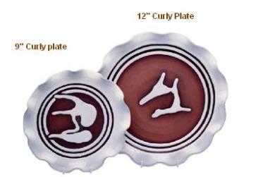 Stephen Pearce Pottery Curly plates